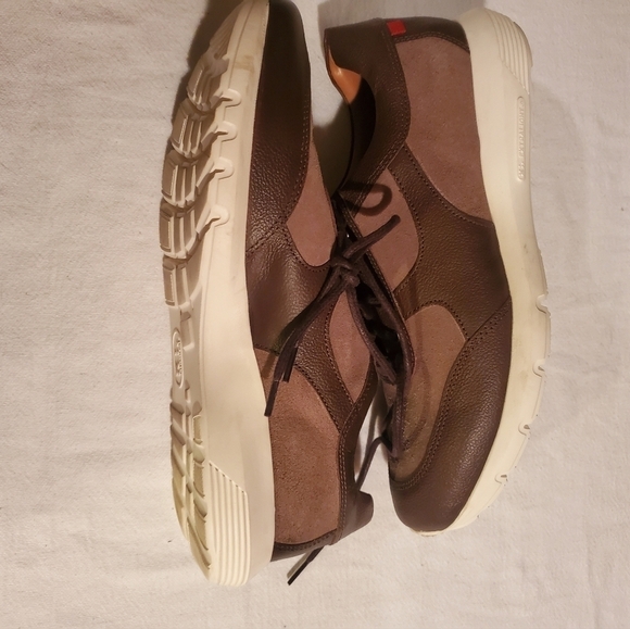 Marc Joseph New York Tan Suede Leather Extra Lightweight Sz. 9 Sneaker - Picture 6 of 9
